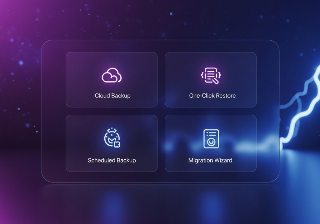 All-in-One WP Migration OneDrive Extension view 2