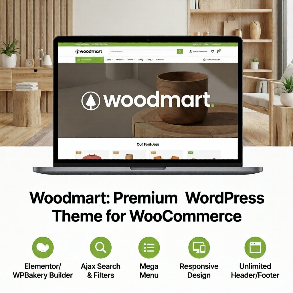 Woodmart Theme- Best E-commerce Theme view 2